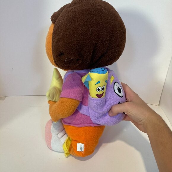Vintage Dora Explorer 2002 Nick Jr Plush 22" Large Stuffed Toy Viacom Star - Picture 9 of 12